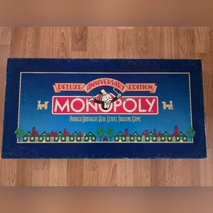 Monopoly Deluxe Anniversary Edition Board Game